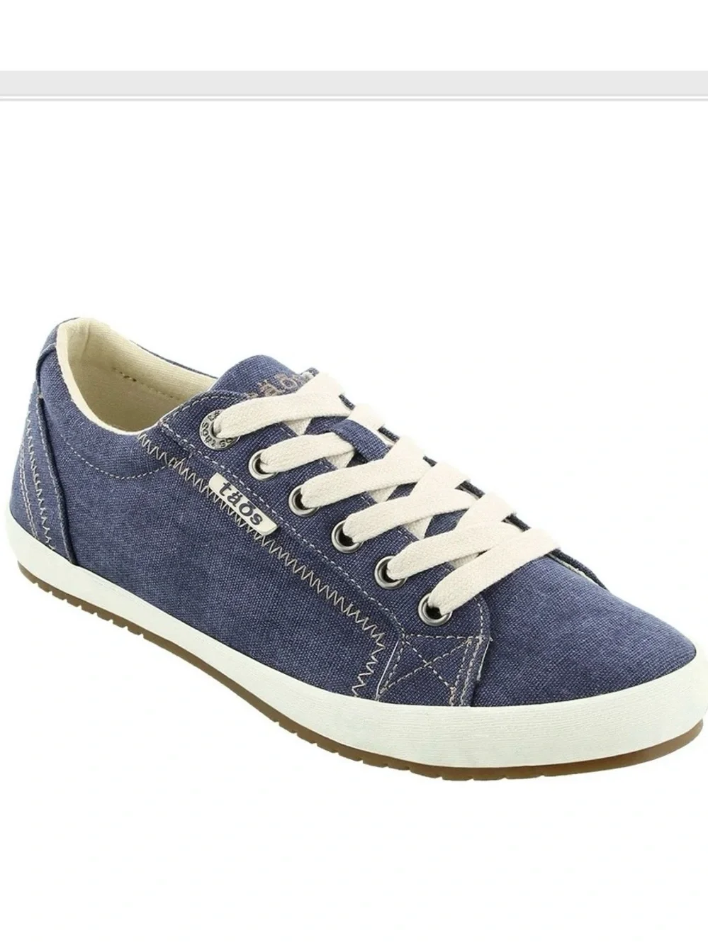 Taos Blue Wash Canvas Star Sneakers women’s 9.5W NWT NIB